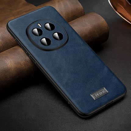 SULADA For Honor Magic7 5G Case PU Leather + TPU + PC Back Phone Cover - Blue
