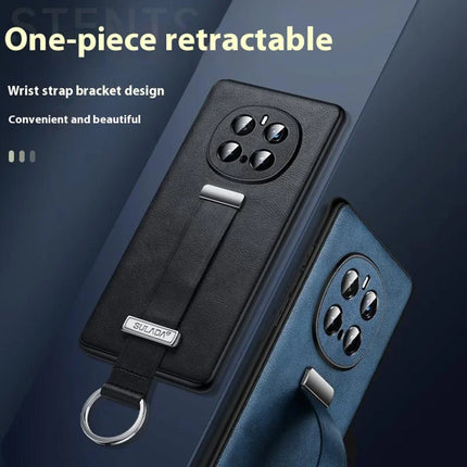 SULADA Fashion Series for Honor Magic7 Pro 5G Case Wristband Kickstand Leather Back Phone Cover