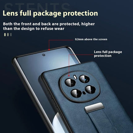 SULADA Fashion Series for Honor Magic7 Pro 5G Case Wristband Kickstand Leather Back Phone Cover