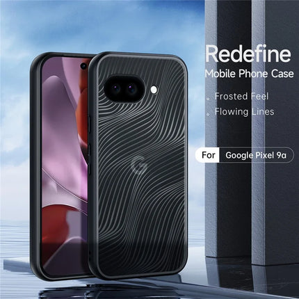 For Google Pixel 9a Case DUX DUCIS Aimo Series TPU+PC Matte Drop-proof Phone Cover (REACH Certification)