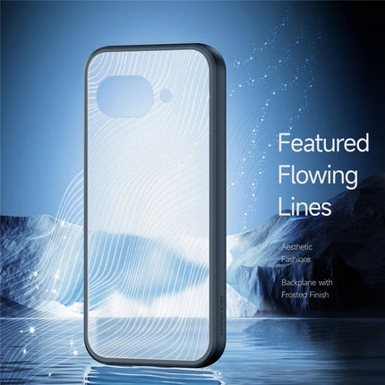 For Google Pixel 9a Case DUX DUCIS Aimo Series TPU+PC Matte Drop-proof Phone Cover (REACH Certification)