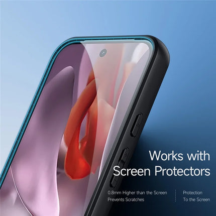 For Google Pixel 9a Case DUX DUCIS Aimo Series TPU+PC Matte Drop-proof Phone Cover (REACH Certification)
