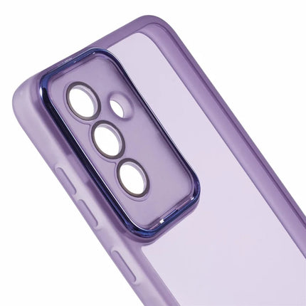 For Samsung Galaxy A56 5G Case Electroplated Camera Frame TPU Phone Cover
