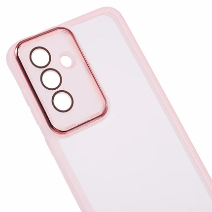 For Samsung Galaxy A56 5G Case Electroplated Camera Frame TPU Phone Cover