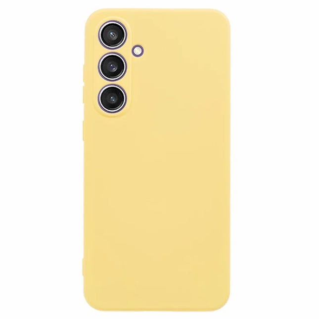For Samsung Galaxy A36 5G Case Arc Edge 2.0mm TPU Protective Phone Cover - Yellow