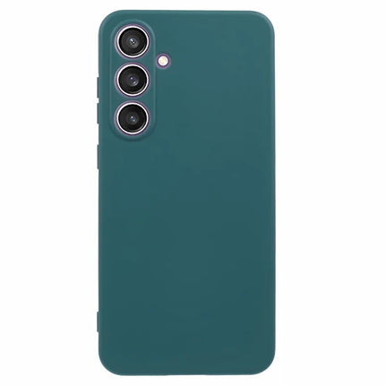 For Samsung Galaxy A36 5G Case Arc Edge 2.0mm TPU Protective Phone Cover - Midnight Green