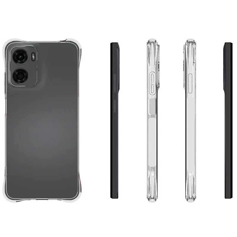 ShopCaseCart Shockproof Premium Motorola Moto G05 4G TPU Phone Protective cover Non Slip Transparent Mobile Phone Guard