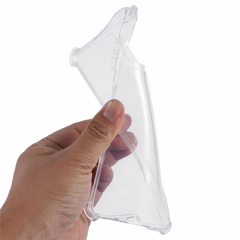 ShopCaseCart Case Samsung Galaxy A06 Crystal Clear Protective cover 3 in 1 Impact-resistant PC + TPU Phone Guard