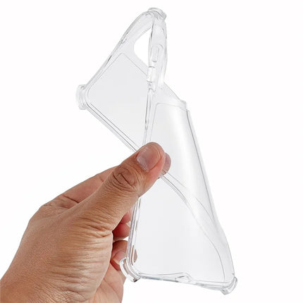 For Samsung Galaxy A16 5G / A16 4G Crystal Clear Case 3 in 1 Shockproof PC + TPU Phone Cover