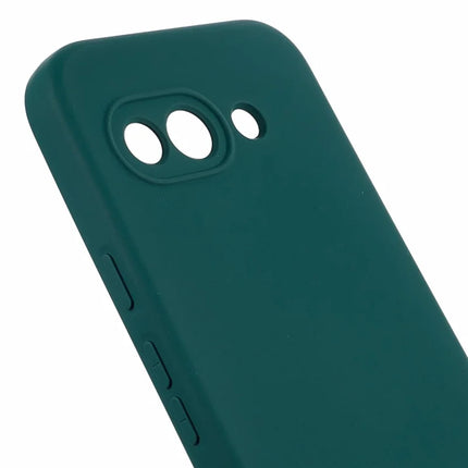For Google Pixel 9a Case TPU Back Soft Anti-Scratch Fiber Lining Phone Cover