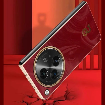 For Oppo Find N3 5G Case PU Leather Hard PC Folding Phone Cover
