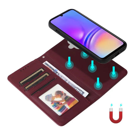 BETOPNICE 005 For Samsung Galaxy A06 Stand Case PU Leather Wallet Phone Cover