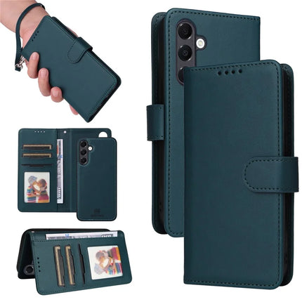 BETOPNICE 005 For Samsung Galaxy A16 4G / 5G Stand Case PU Leather Wallet Phone Cover - Blue
