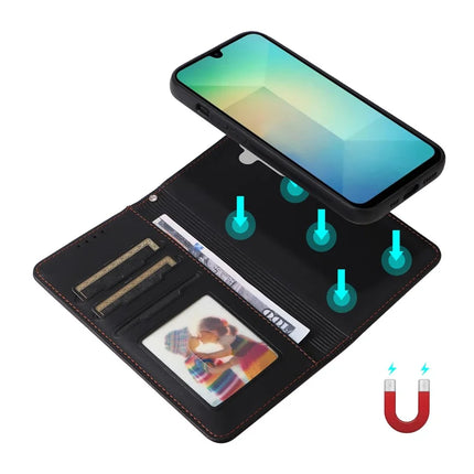 BETOPNICE 005 For Samsung Galaxy A26 5G Stand Case PU Leather Wallet Phone Cover