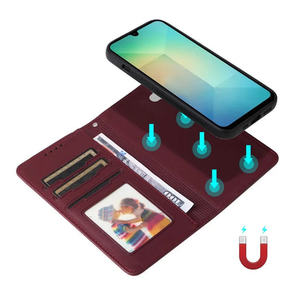 BETOPNICE 005 For Samsung Galaxy A26 5G Stand Case PU Leather Wallet Phone Cover