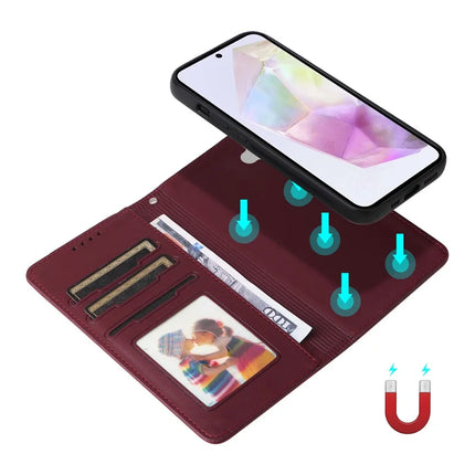 BETOPNICE 005 For Samsung Galaxy A36 5G Stand Case PU Leather Wallet Phone Cover