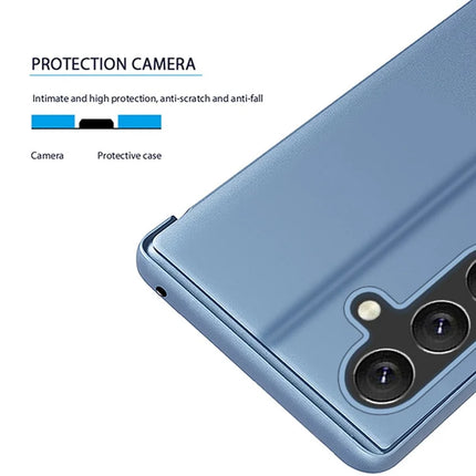For Samsung Galaxy A56 5G Case View Window Stand Leather Flip Phone Cover