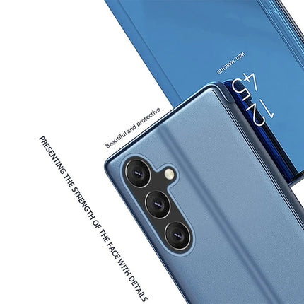 For Samsung Galaxy A56 5G Case View Window Stand Leather Flip Phone Cover