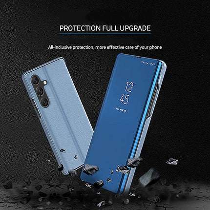 For Samsung Galaxy A56 5G Case View Window Stand Leather Flip Phone Cover