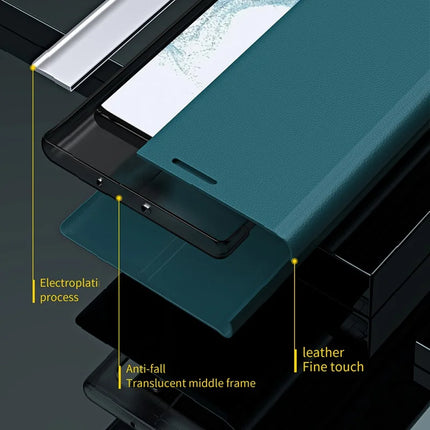For Samsung Galaxy A56 5G Case Antidrop Leather Phone Cover with Stand