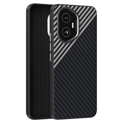 ABEEL For Honor 300 Case Compatible with MagSafe Carbon Fiber Texture Back Cover