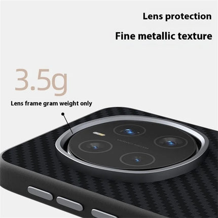ABEEL For Honor Magic7 5G Case Compatible with MagSafe Carbon Fiber Texture Back Cover