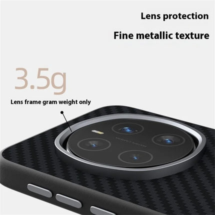 ABEEL For Honor Magic7 Pro 5G Case Compatible with MagSafe Carbon Fiber Texture Back Cover