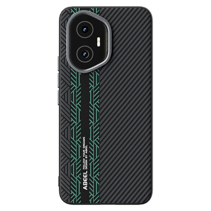 ABEEL For Honor 300 Case PC + TPU + Aluminum Alloy + PU Leather Phone Cover Compatible with MagSafe