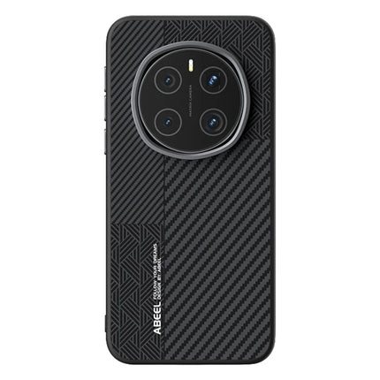 ABEEL For Honor Magic7 Pro 5G Case PC + TPU + Aluminum Alloy + PU Leather Phone Cover Compatible with MagSafe - Texture 1
