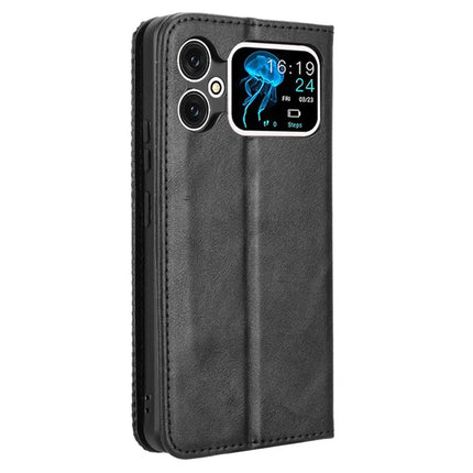 For Cubot A20 Leather Case Wallet Stand Retro Texture Phone Cover