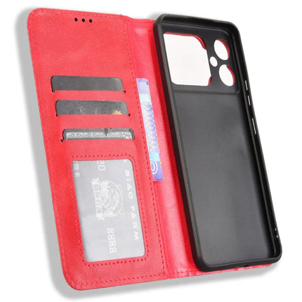 For Cubot A20 Leather Case Wallet Stand Retro Texture Phone Cover