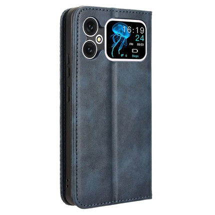 For Cubot A20 Leather Case Wallet Stand Retro Texture Phone Cover