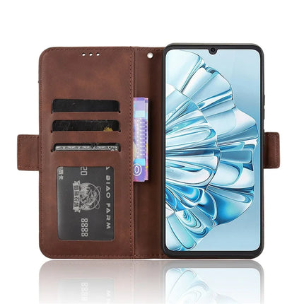 For Cubot A20 Leather Case Phone Wallet Cover with Multiple Card Slots