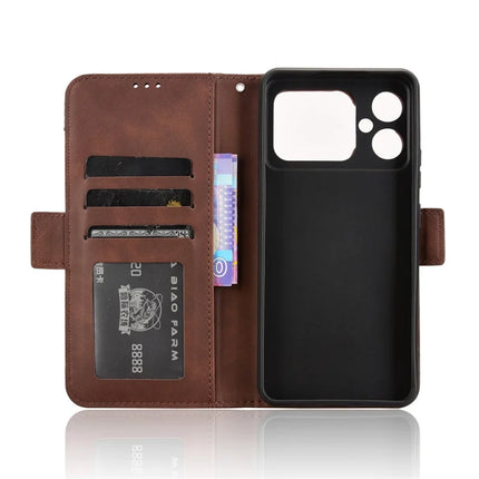 For Cubot A20 Leather Case Phone Wallet Cover with Multiple Card Slots