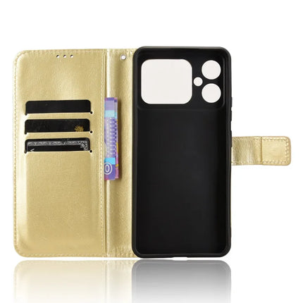 For Cubot A20 Case Crazy Horse Texture PU Leather Phone Wallet Cover
