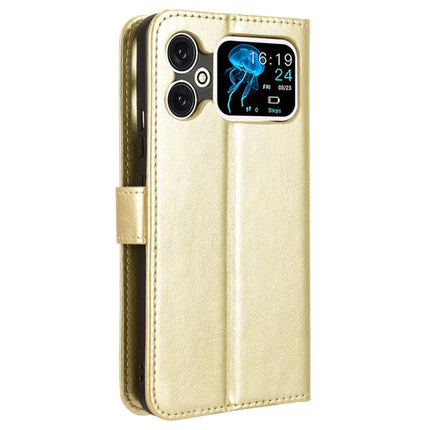 For Cubot A20 Case Crazy Horse Texture PU Leather Phone Wallet Cover