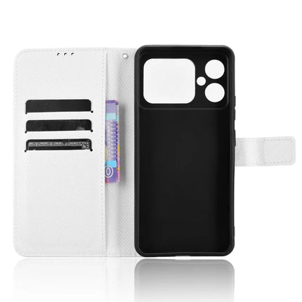 For Cubot A20 Case PU Leather Diamond Texture Wallet Phone Cover