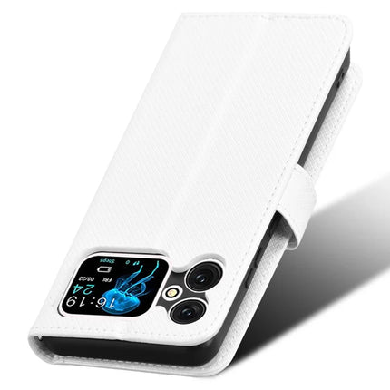 For Cubot A20 Case PU Leather Diamond Texture Wallet Phone Cover