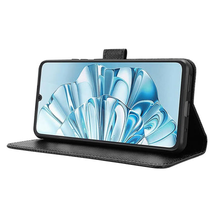 For Cubot A20 Case PU Leather Diamond Texture Wallet Phone Cover