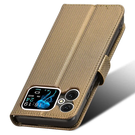 For Cubot A20 Case PU Leather Diamond Texture Wallet Phone Cover