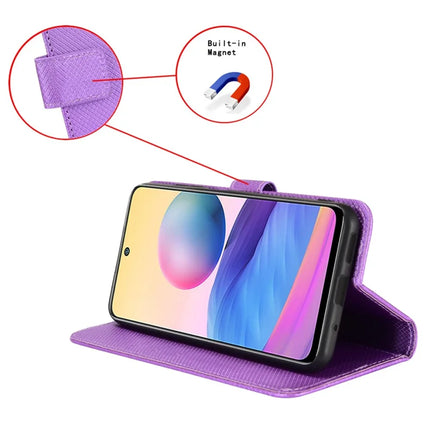 For Cubot A20 Case PU Leather Diamond Texture Wallet Phone Cover