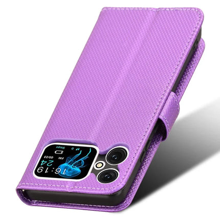 For Cubot A20 Case PU Leather Diamond Texture Wallet Phone Cover