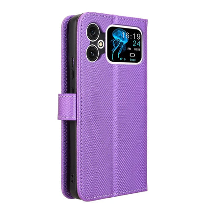 For Cubot A20 Case PU Leather Diamond Texture Wallet Phone Cover