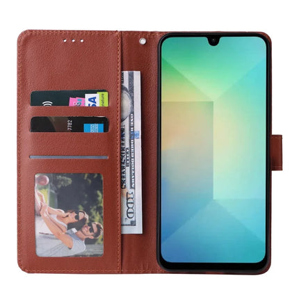 For Samsung Galaxy A26 5G Case Wallet Stand View PU Leather Phone Cover