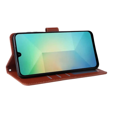For Samsung Galaxy A26 5G Case Wallet Stand View PU Leather Phone Cover