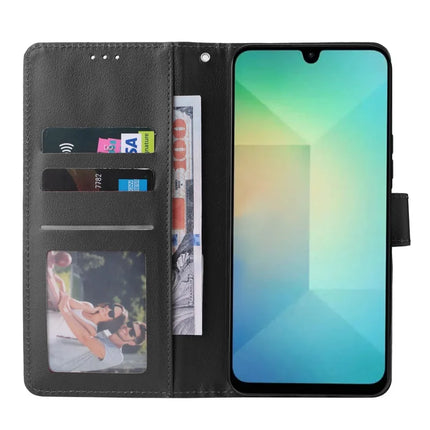 For Samsung Galaxy A26 5G Case Wallet Stand View PU Leather Phone Cover