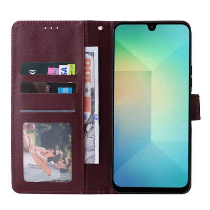 For Samsung Galaxy A26 5G Case Wallet Stand View PU Leather Phone Cover