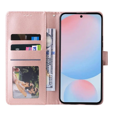 For Samsung Galaxy A56 5G Case Wallet Stand View PU Leather Phone Cover