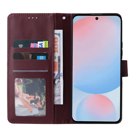 For Samsung Galaxy A56 5G Case Wallet Stand View PU Leather Phone Cover