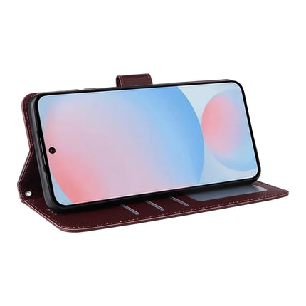 For Samsung Galaxy A56 5G Case Wallet Stand View PU Leather Phone Cover